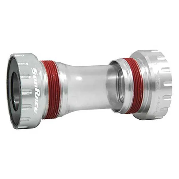 SunRace Bbrs Lagerschalen, Silver, 68mm SunRace Bbrs Lagerschalen, Silver, 68mm