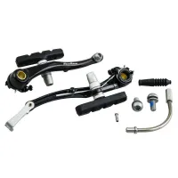 SunRace Bremssattel vtt-city Aluminium hinten Ellenbogen 135 Unisex