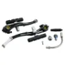 SunRace Bremssattel vtt-city Aluminium hinten Ellenbogen 135 Unisex, schwarz, 110mm