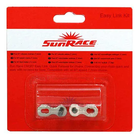 SunRace Cnq12 Kettenglied 10 Einheiten, Silver, 12s SunRace Cnq12 Kettenglied 10 Einheiten, Silver, 12s