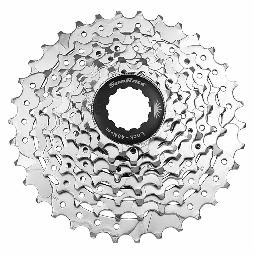SunRace Csm66 Kassette, Silver, 8s, 11-34t SunRace Csm66 Kassette, Silver, 8s, 11-34t