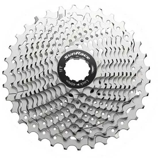 SunRace Csrx11 Eav Shimano/sram Hg Kassette, Silver, 11s, 11-34t SunRace Csrx11 Eav Shimano/sram Hg Kassette, Silver, 11s, 11-34t