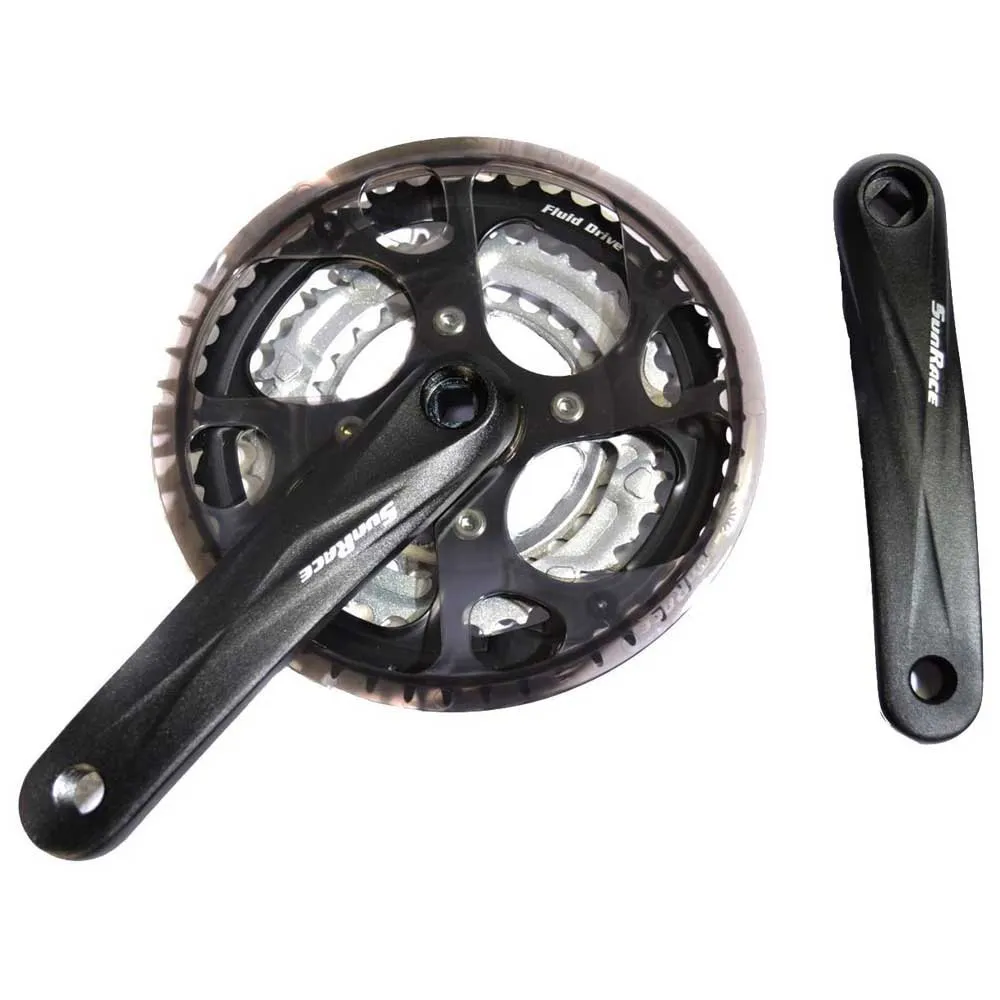 SunRace Fcm300 Kurbelgarnitur, Black, 170mm, 48/38-28t SunRace Fcm300 Kurbelgarnitur, Black, 170mm, 48/38-28t