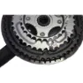SunRace Fcm300 Kurbelgarnitur, Black, 170mm, 48/38-28t