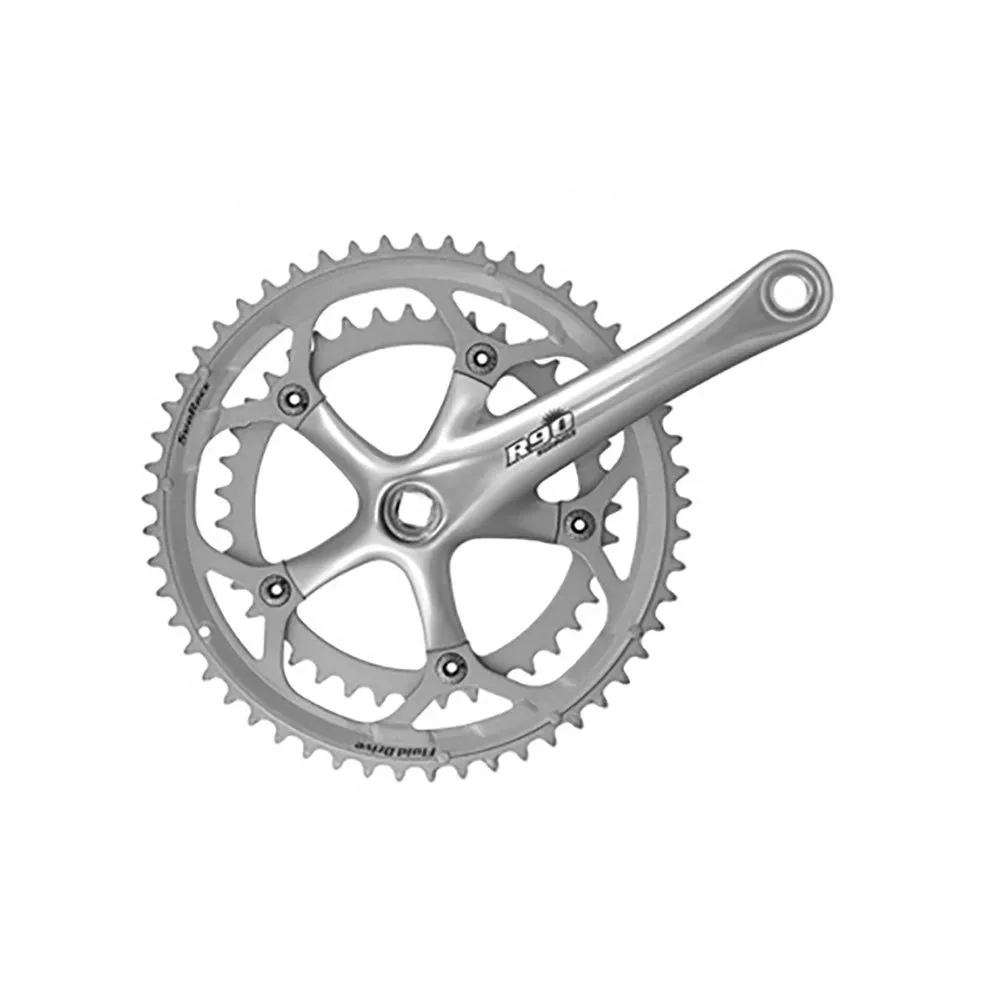 SunRace Fcr96 9s Kurbelgarnitur, Silver, 170mm, 50-34t SunRace Fcr96 9s Kurbelgarnitur, Silver, 170mm, 50-34t