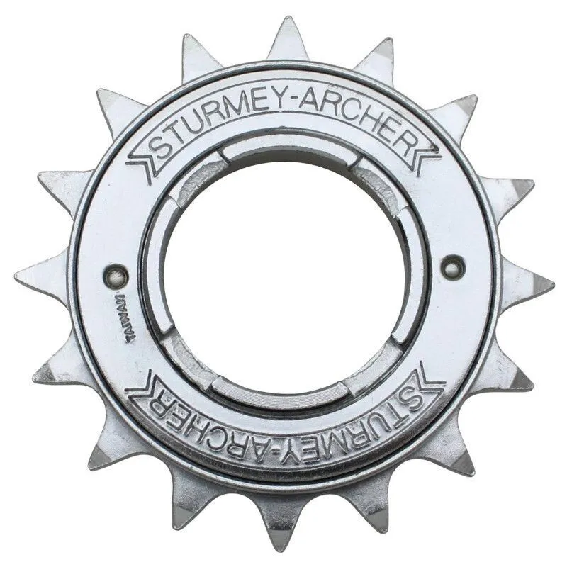 SunRace Freilaufkasten Sturmey archer 16D Unisex, silber, 1/2" x 1/8"