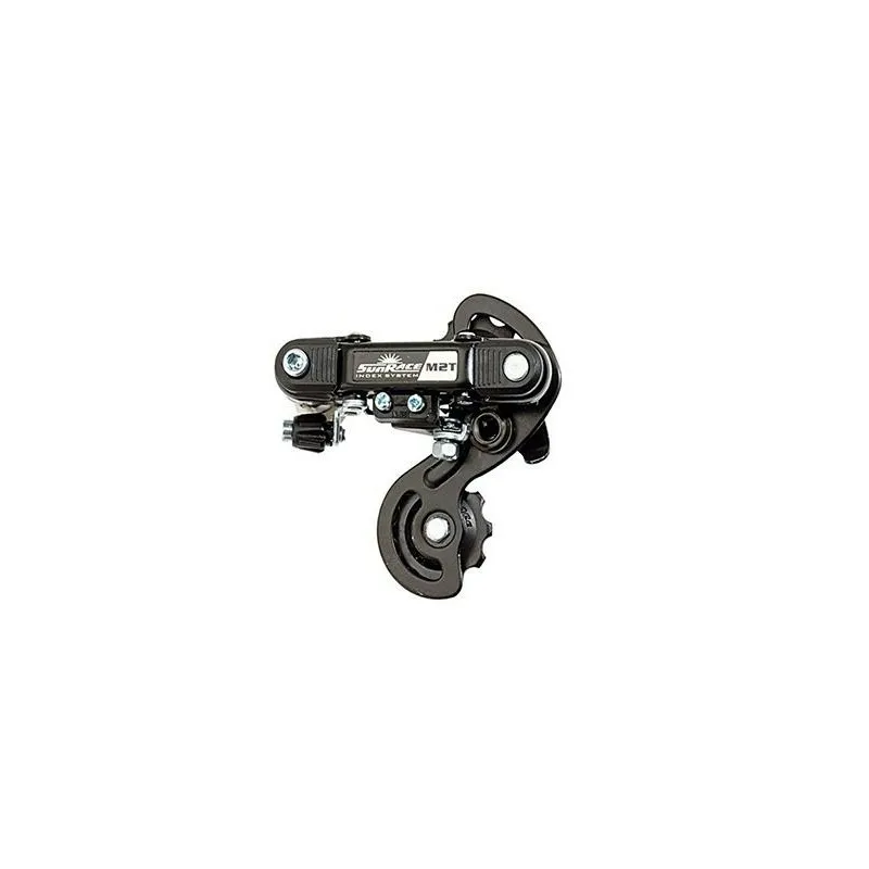 SunRace Hintere Kettenschaltung RDM2T S/P 6/7 v Unisex, grau, TU