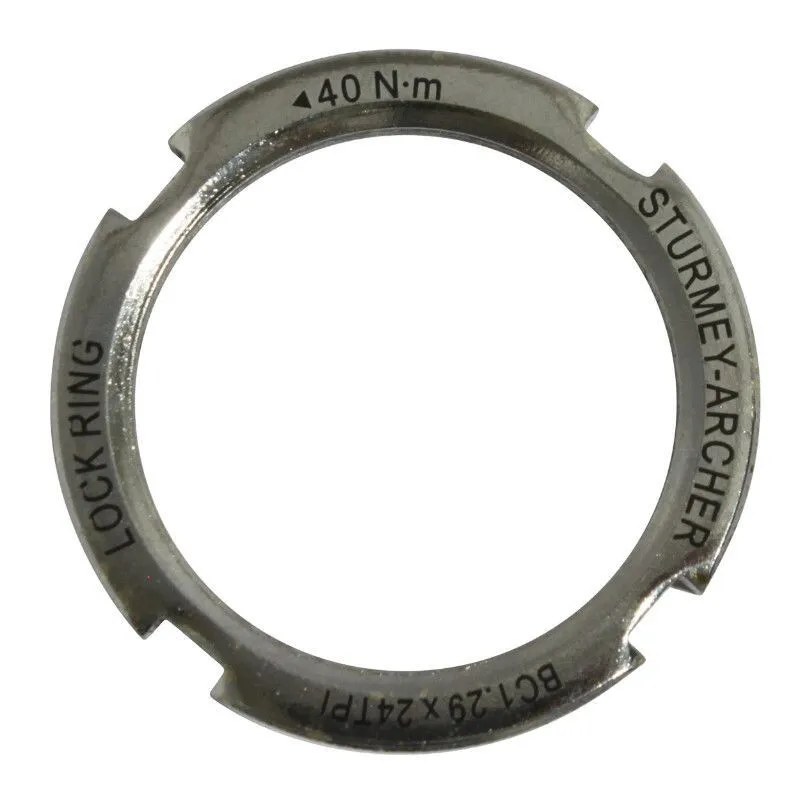 SunRace Kontermutter Nabenfixie Sturmey Archer Unisex, grau, TU SunRace Kontermutter Nabenfixie Sturmey Archer Unisex, grau, TU