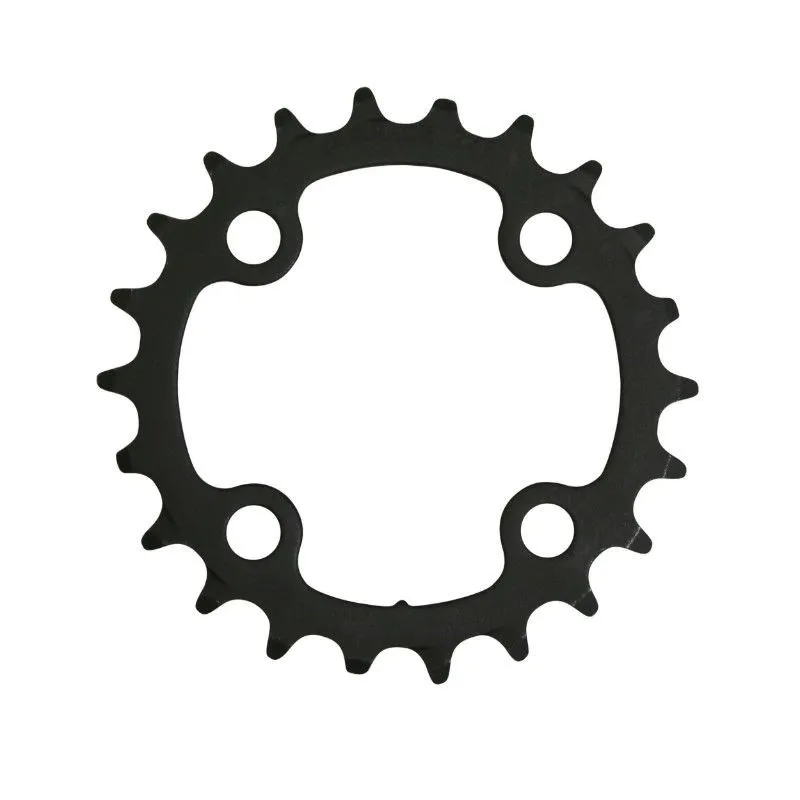 SunRace MTB-Kettenblatt Stahl dreifach innen kompatibel mit autres Marken 4BRA Unisex, schwarz, 64mm/22t
