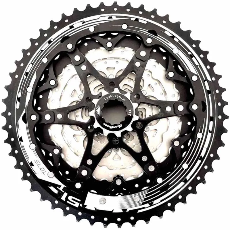 SunRace Mz603 Shimano Kassette, Silver / black, 12s, 11-51t SunRace Mz603 Shimano Kassette, Silver / black, 12s, 11-51t