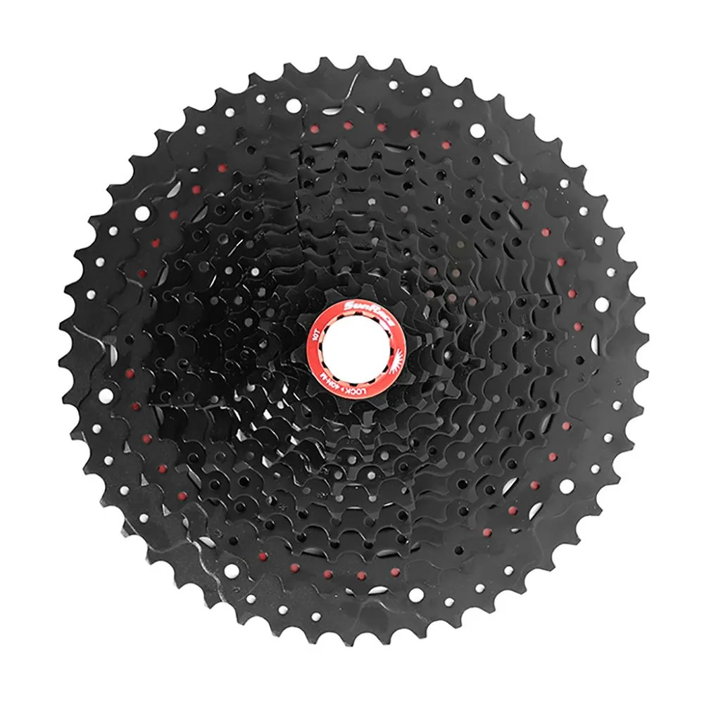 SunRace Mz91 Kassette, Black, 12s, 10-50t