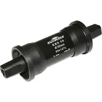 SunRace Quadratisches Tretlagergehäuse mit Harzschale zum Aufstecken 127 mm 38 Unisex