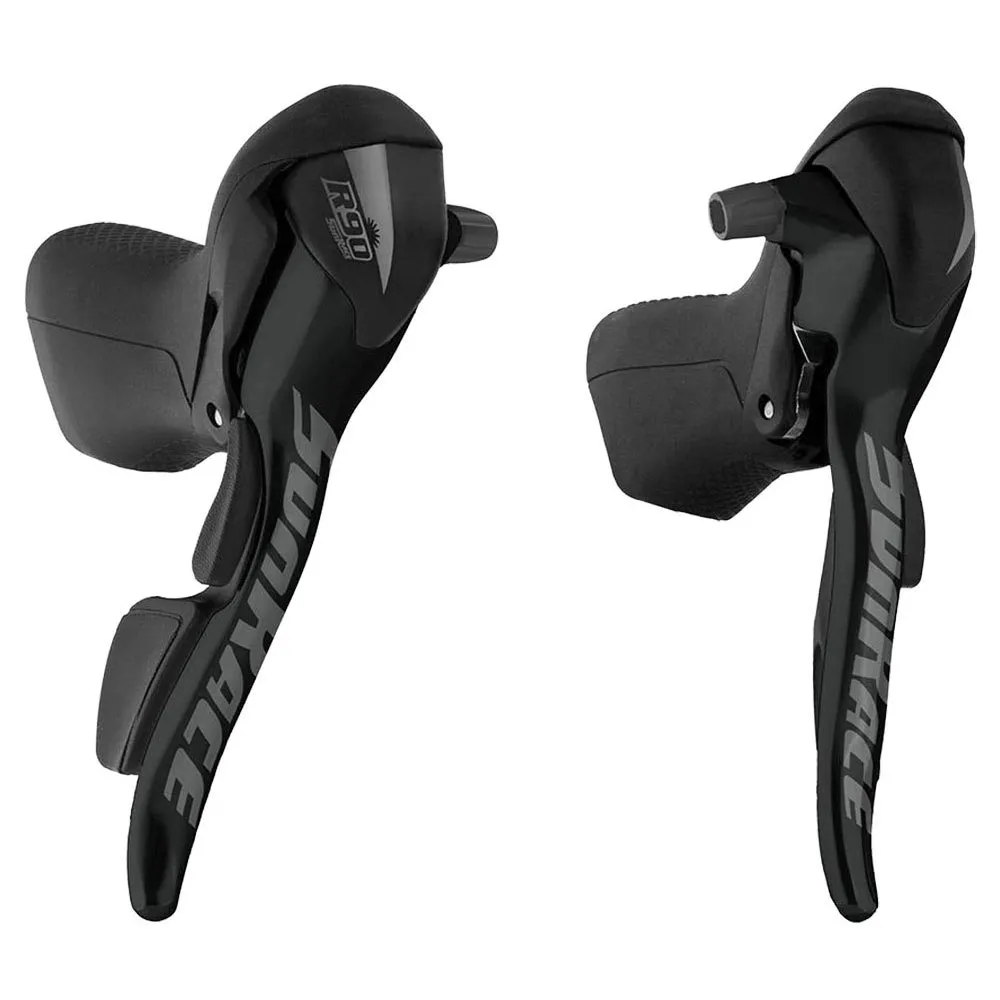 SunRace R91 Sti Bremshebel Mit Schalthebel, Black / silver, One Size SunRace R91 Sti Bremshebel Mit Schalthebel, Black / silver, One Size