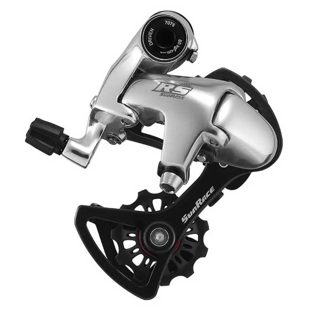 SunRace Rs2 Schaltwerk, Silver / black, 10s, Max 28t SunRace Rs2 Schaltwerk, Silver / black, 10s, Max 28t