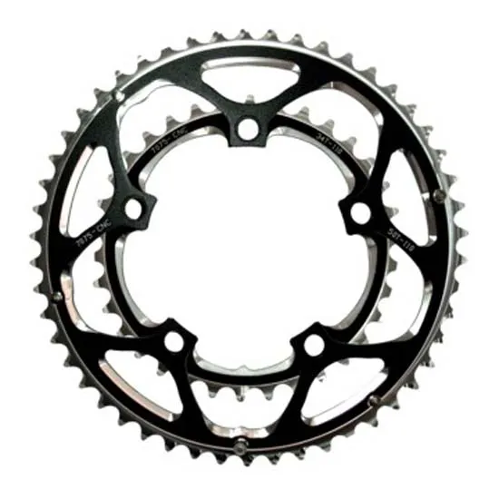SunRace Rx1 External Cnc 5b 110 Bcd Kettenblatt, Black, 50t SunRace Rx1 External Cnc 5b 110 Bcd Kettenblatt, Black, 50t