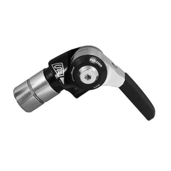 SunRace Slm96 Vorderer Schalthebel, Black / silver, 2-3s SunRace Slm96 Vorderer Schalthebel, Black / silver, 2-3s