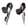 SunRace Sti Schalthebel, Black / white, 2 x 10s