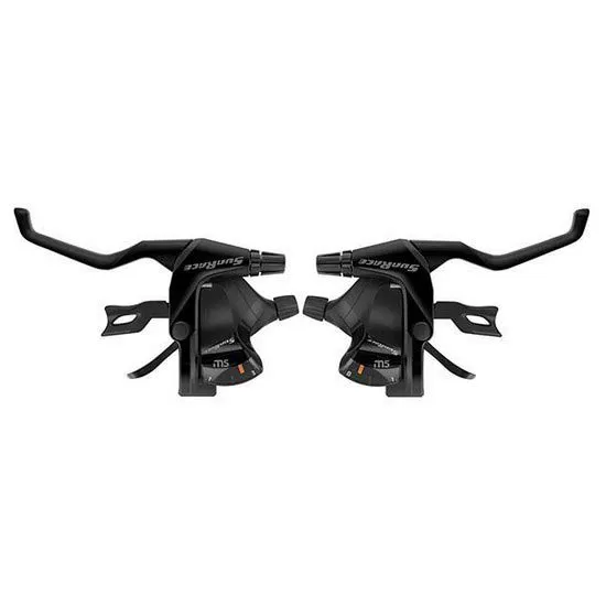 SunRace Stm503 And Bremshebelsatz, Black, 8s SunRace Stm503 And Bremshebelsatz, Black, 8s