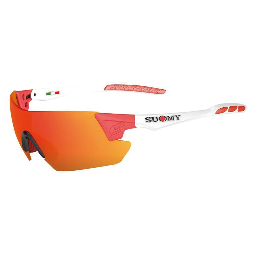 Suomy Sanremo Sonnenbrille, Red / white, Orange/CAT3 Suomy Sanremo Sonnenbrille, Red / white, Orange/CAT3