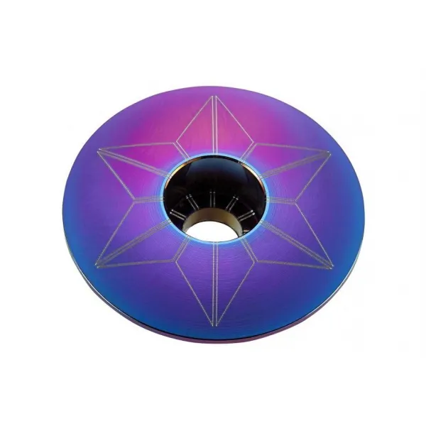Supacaz Aluminium Vorbauverschluss Star Capz Unisex, mehrfarbig, TU Supacaz Aluminium Vorbauverschluss Star Capz Unisex, mehrfarbig, TU