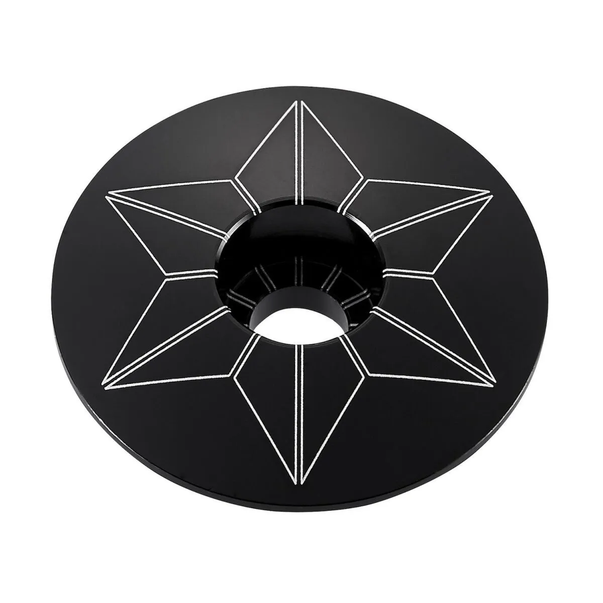 Supacaz Lenkradabdeckung Star capz anodized Unisex, schwarz, TU Supacaz Lenkradabdeckung Star capz anodized Unisex, schwarz, TU