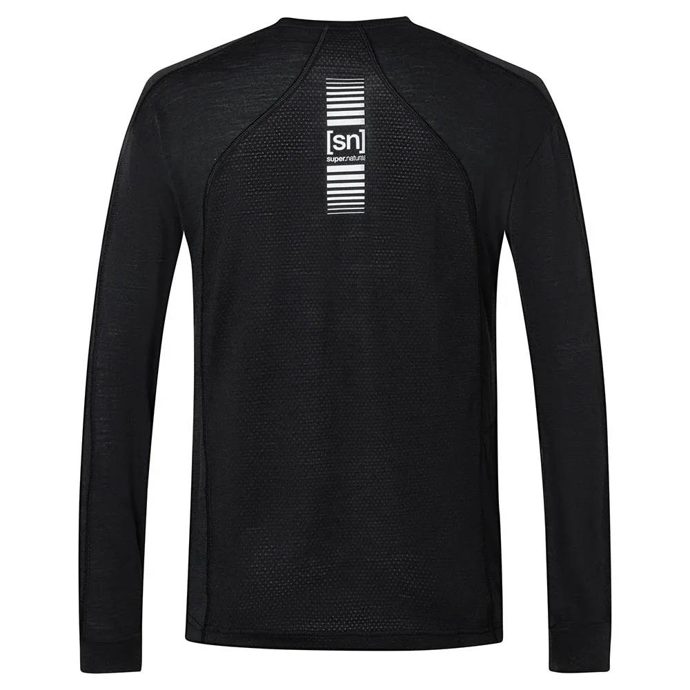 super.natural Alarm Running Langarm-t-shirt