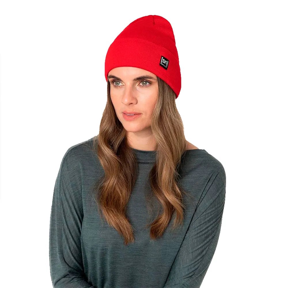 super.natural Alpine Mütze, High risk red super.natural Alpine Mütze, High risk red