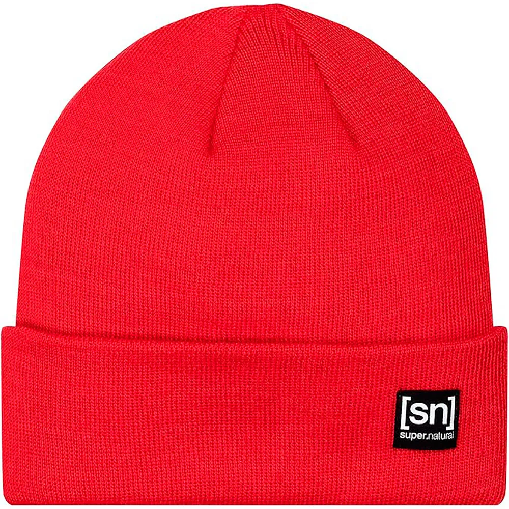 super.natural Alpine Mütze, High risk red super.natural Alpine Mütze, High risk red