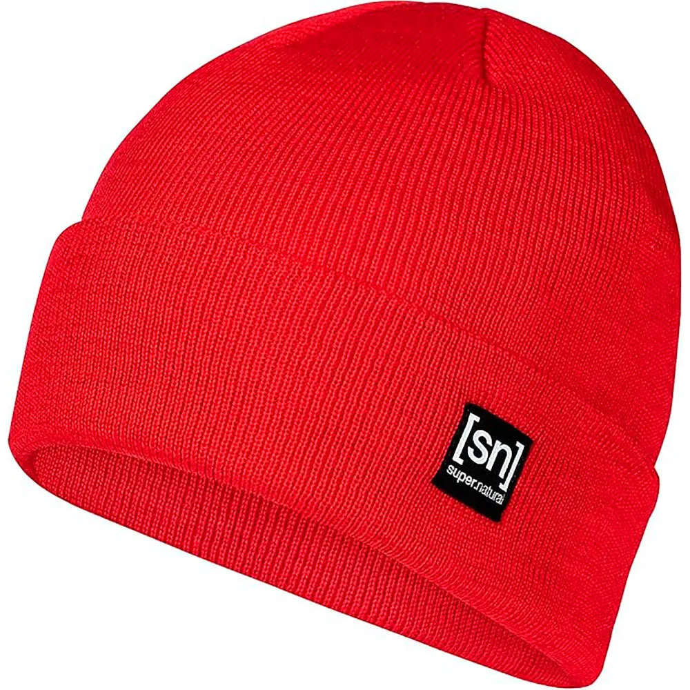 super.natural Alpine Mütze, High risk red super.natural Alpine Mütze, High risk red