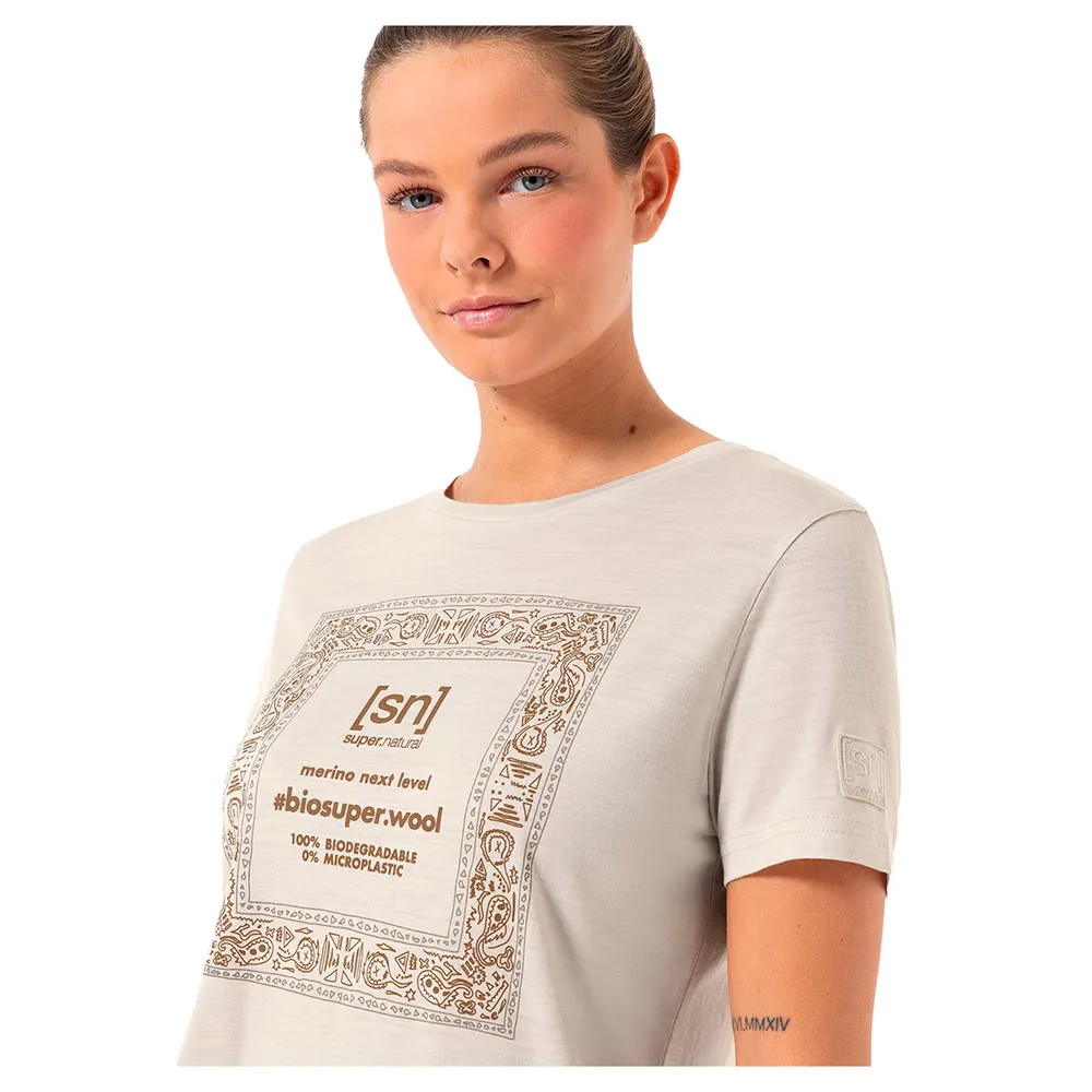 super.natural Bandana Bio Kurzarm-t-shirt super.natural Bandana Bio Kurzarm-t-shirt