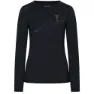 super.natural Bergglück Langarm-t-shirt, Jet black / copper