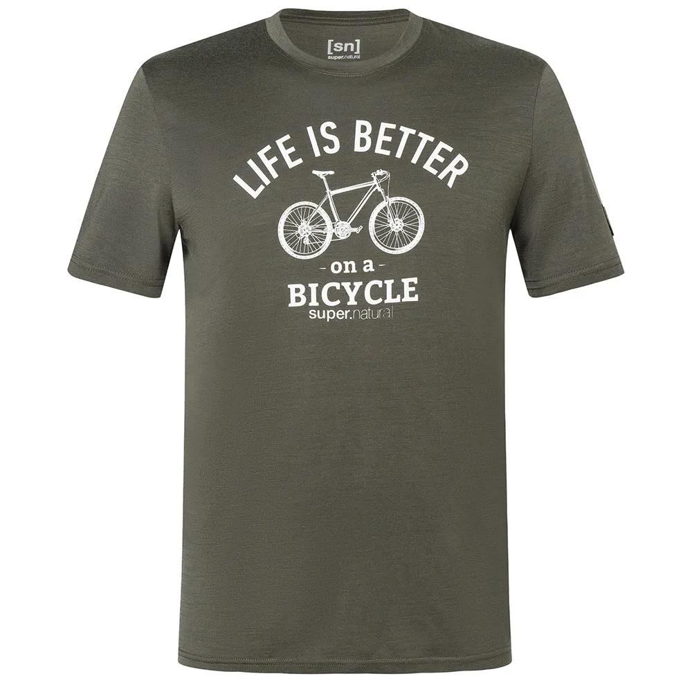 super.natural Better Bike Bio Kurzarm-t-shirt super.natural Better Bike Bio Kurzarm-t-shirt