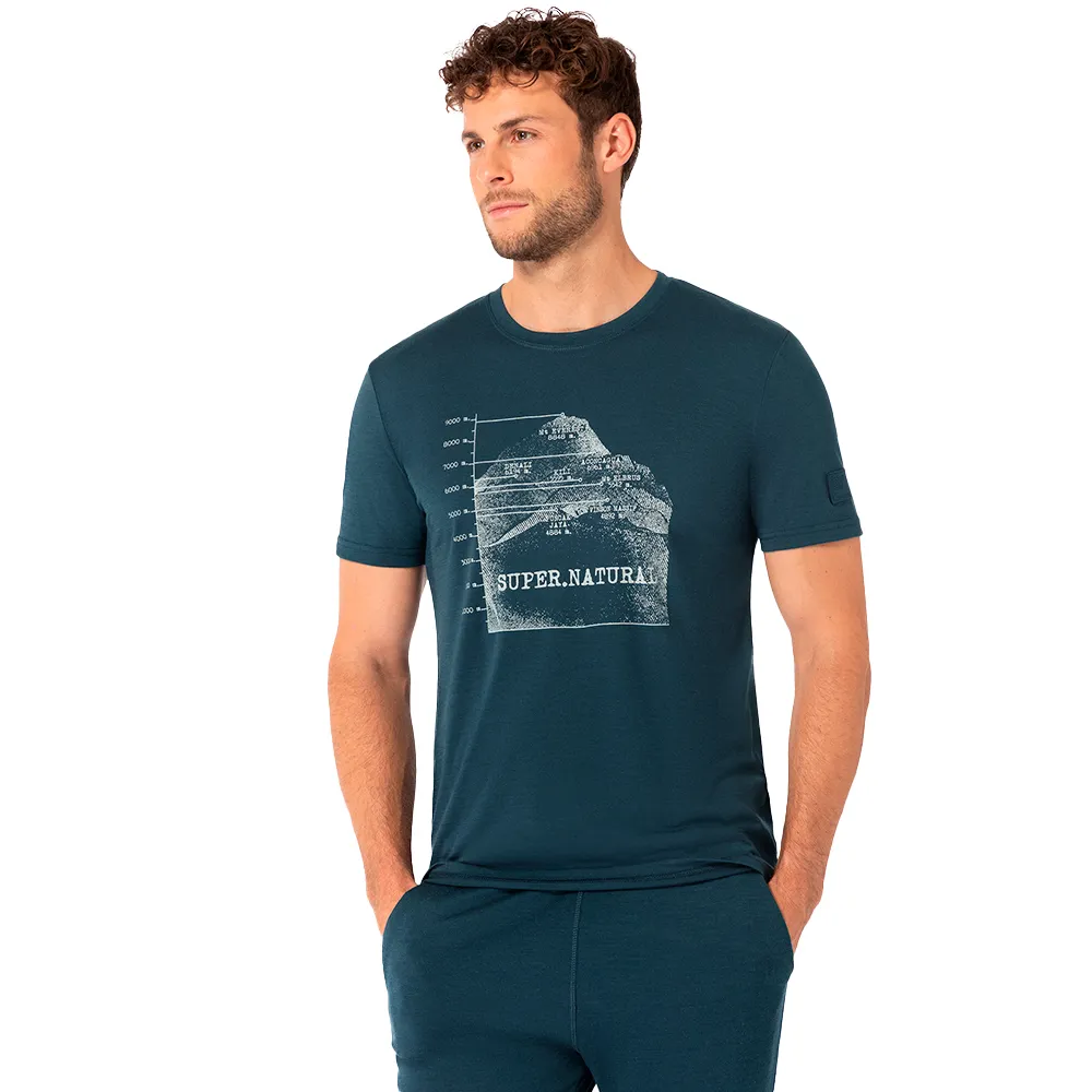 super.natural Bio J 7 Peaks Kurzarm-t-shirt