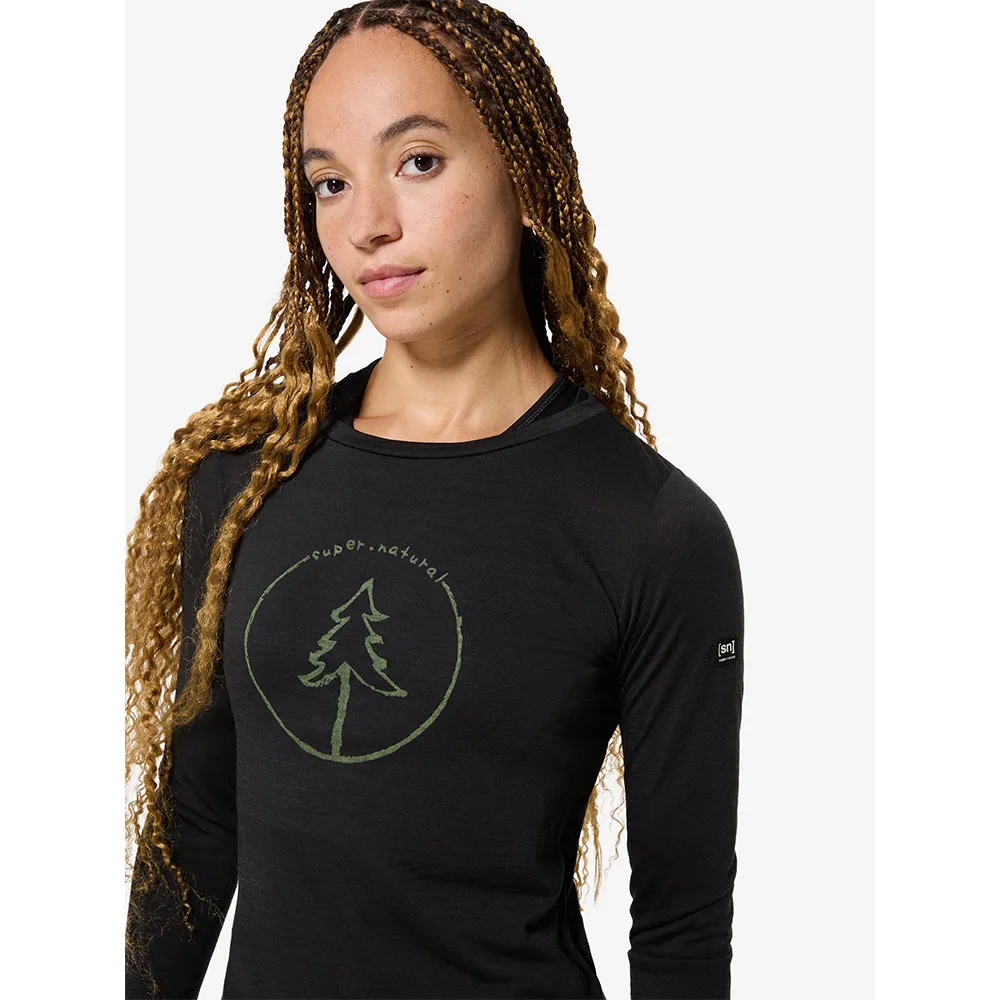 super.natural Bubble Tree Langarm-t-shirt super.natural Bubble Tree Langarm-t-shirt