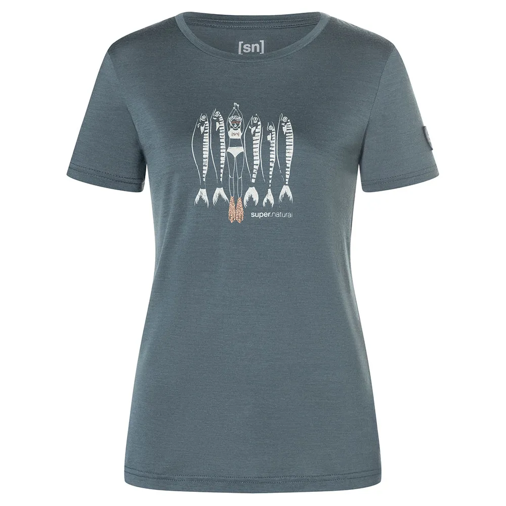 super.natural Copper Sardine Bio Kurzarm-t-shirt super.natural Copper Sardine Bio Kurzarm-t-shirt