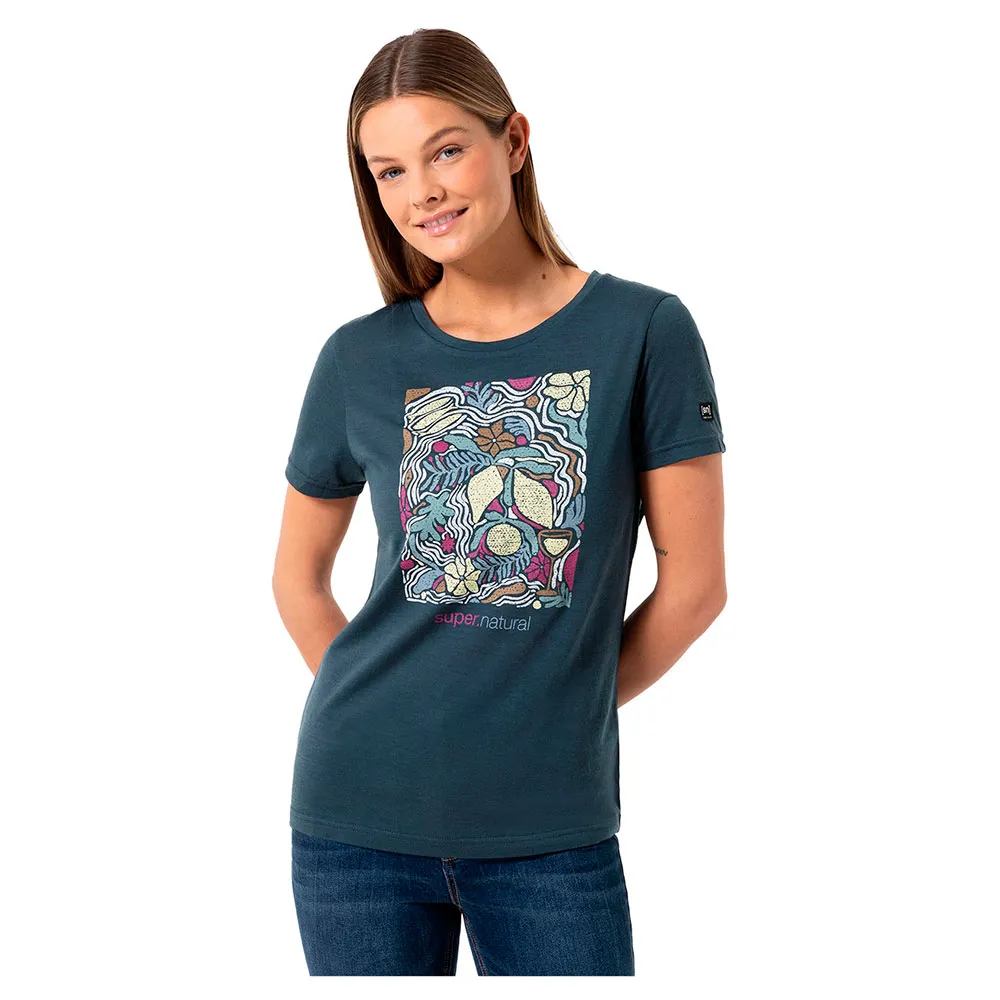 super.natural Dolce Vita Kurzarm-t-shirt super.natural Dolce Vita Kurzarm-t-shirt