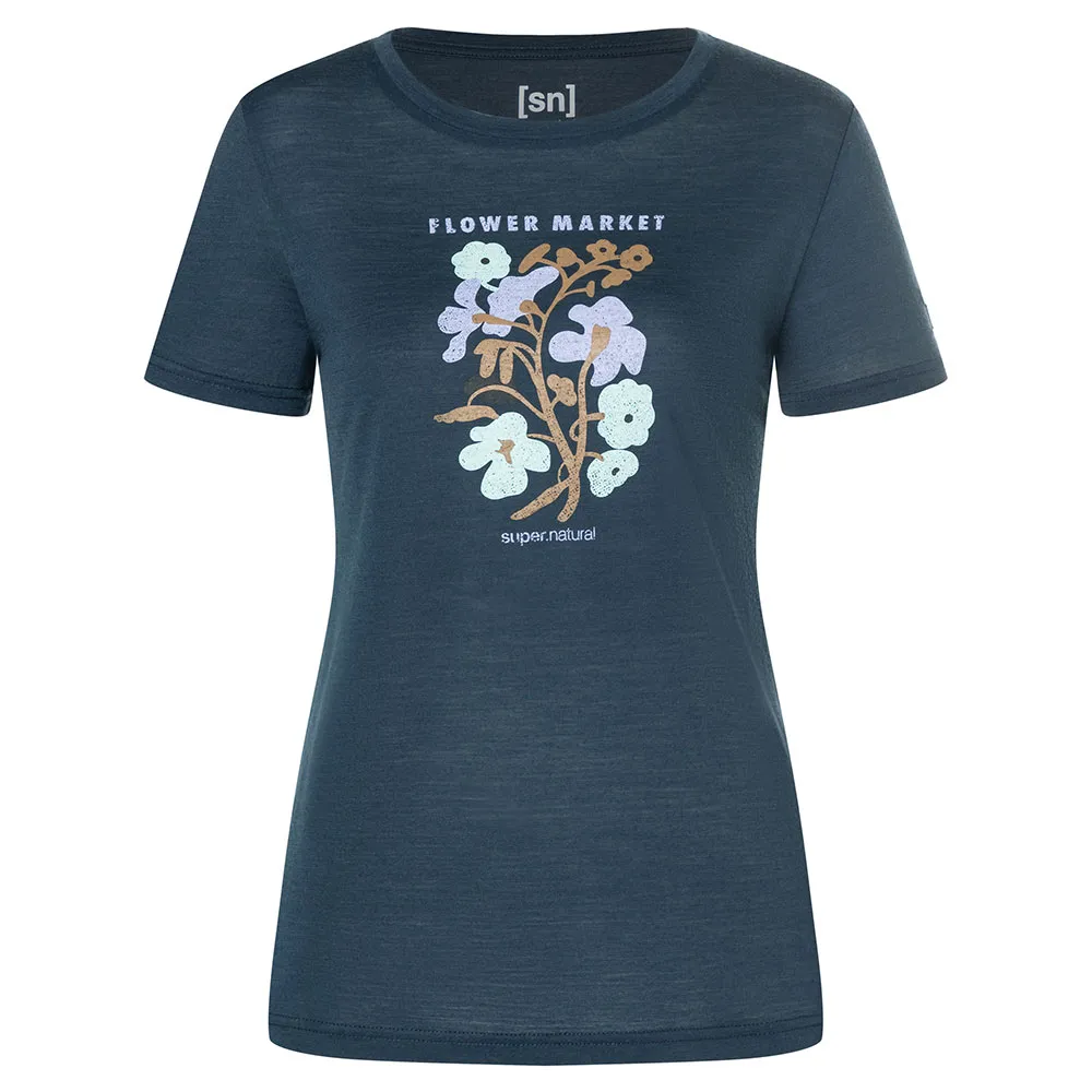 super.natural Flower Market Kurzarm-t-shirt