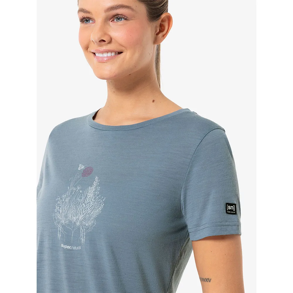 super.natural Flowerhands Kurzarm-t-shirt super.natural Flowerhands Kurzarm-t-shirt