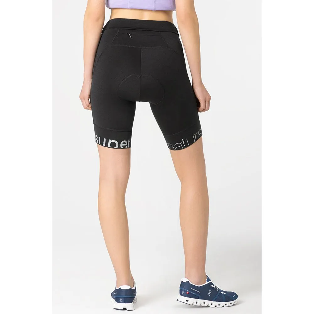 super.natural Grava Kurze Hose, Jet black super.natural Grava Kurze Hose, Jet black