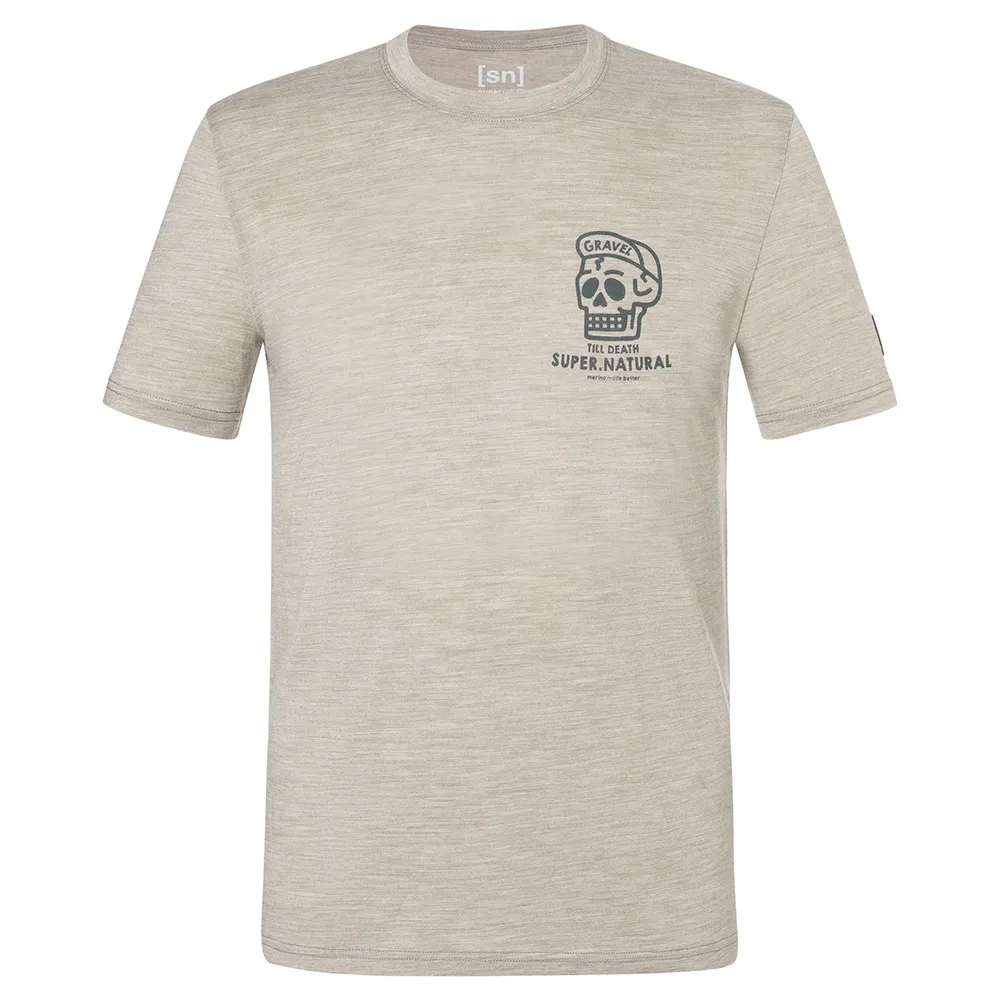 super.natural Gravel Kurzarm-t-shirt