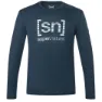 super.natural Grid Logo Langarm-t-shirt