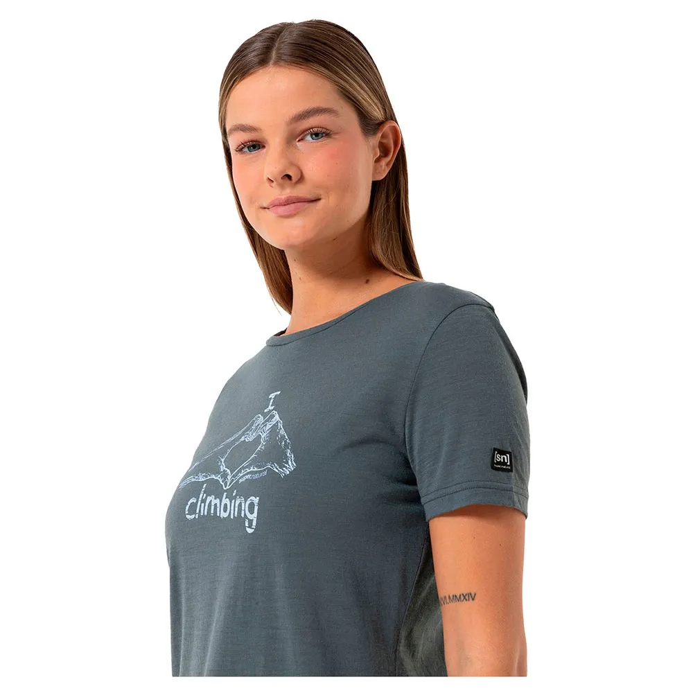 super.natural I Love Climbing Kurzarm-t-shirt super.natural I Love Climbing Kurzarm-t-shirt