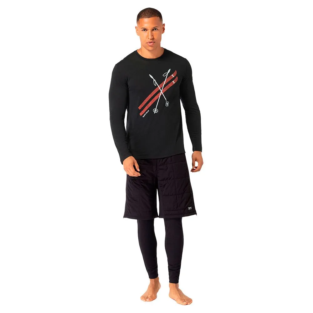 super.natural Kryssede Ski Langarm-t-shirt super.natural Kryssede Ski Langarm-t-shirt