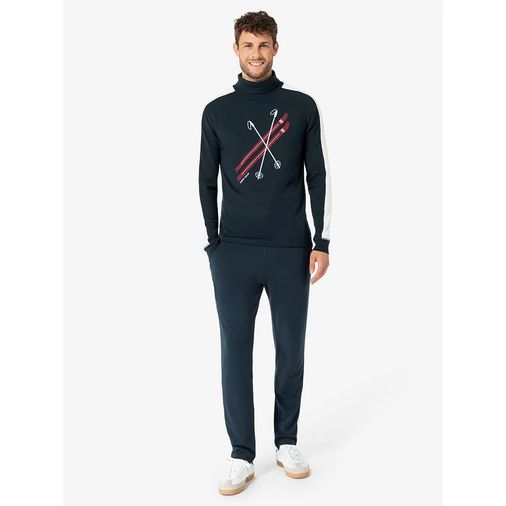 super.natural Kryssede Ski Roll Neck Langarm-t-shirt super.natural Kryssede Ski Roll Neck Langarm-t-shirt