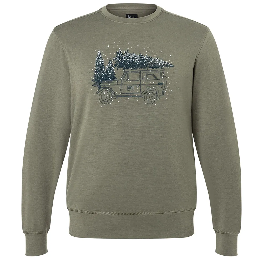 super.natural Lantree Pullover, Tea leaf / various