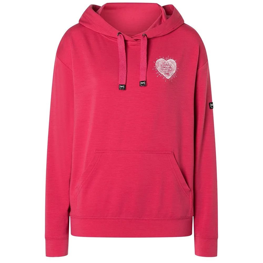 super.natural Little Heartwood Kapuzenpullover