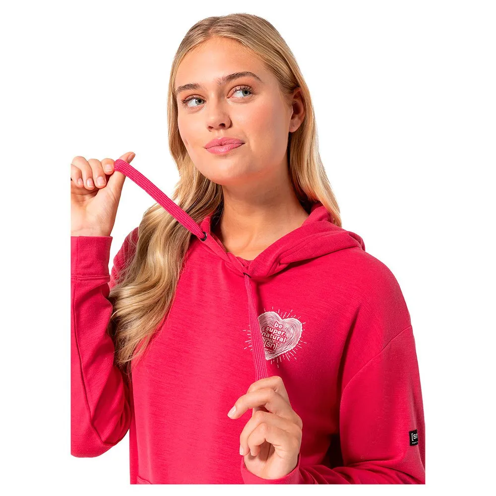 super.natural Little Heartwood Kapuzenpullover