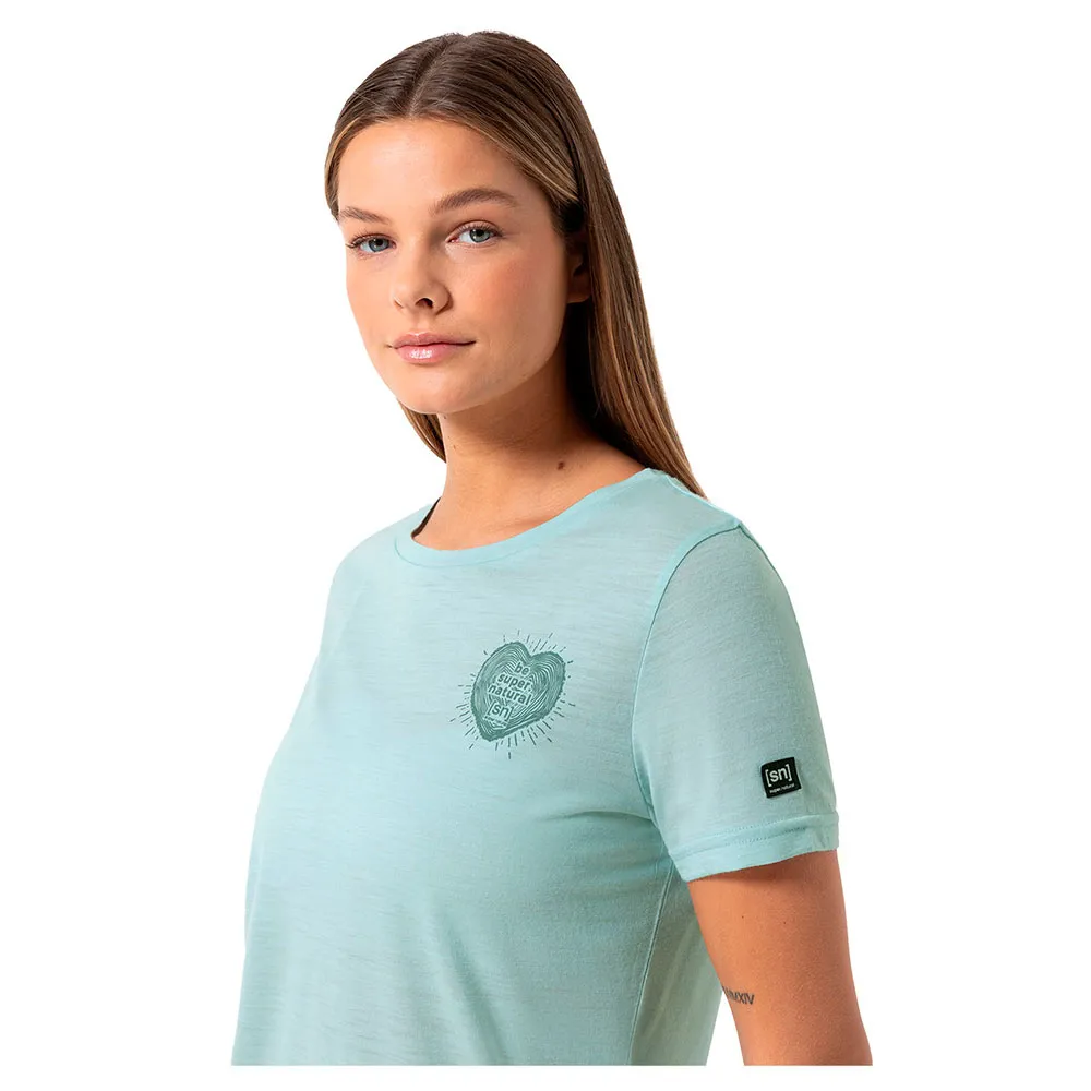 super.natural Little Heartwood Kurzarm-t-shirt super.natural Little Heartwood Kurzarm-t-shirt