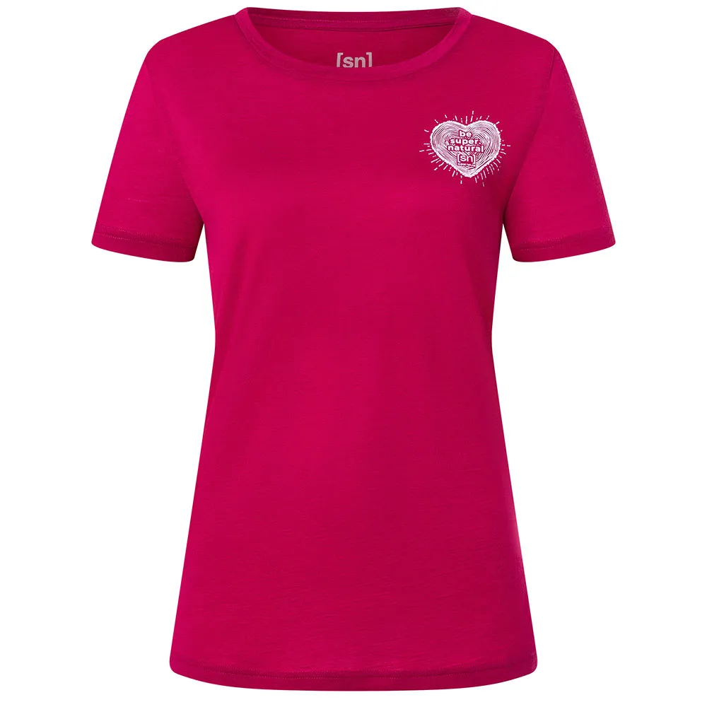 super.natural Little Heartwood Kurzarm-t-shirt
