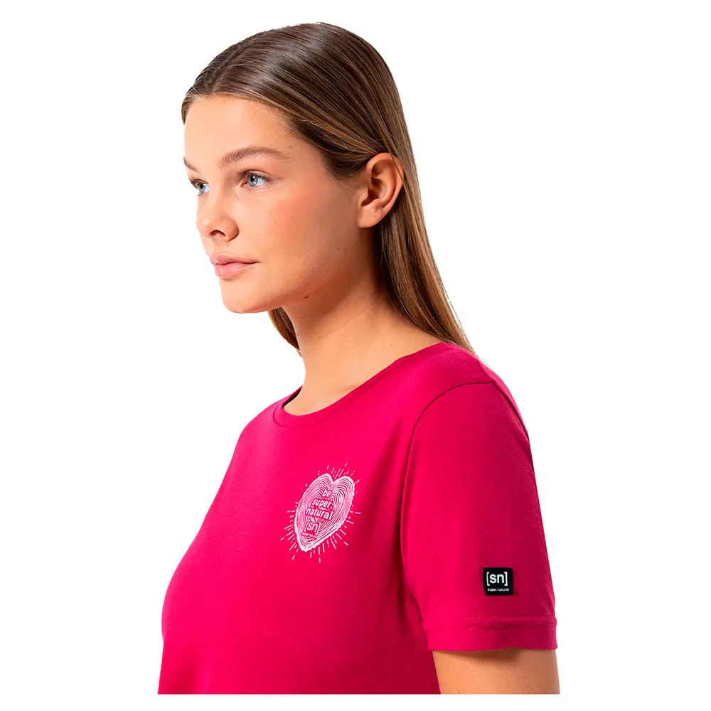 super.natural Little Heartwood Kurzarm-t-shirt